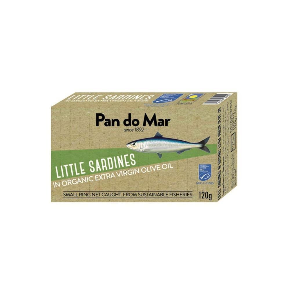 Pan do Mar Sardines in Organic Olive Oil - The Meat Store