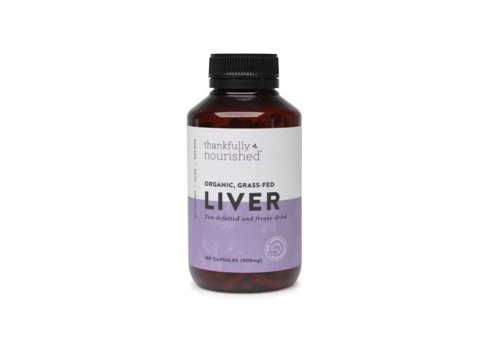 Thankfully Nourished Organic Beef Liver Capsules - The Meat Store